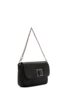 Women's Black Long Strap Shoulder Bag | Derimod Women's Black Long Strap Shoulder Bag | Derimod