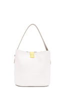 Women's White Long Strap Shoulder Bag | Derimod Women's White Long Strap Shoulder Bag | Derimod