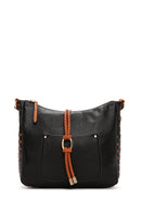 Kadın Siyah Uzun Askılı Çapraz Çanta | Derimod Kadın Siyah Uzun Askılı Çapraz Çanta | Derimod