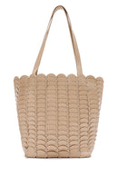 Kadın Bej Klasik Omuz Çantası | Derimod Kadın Bej Klasik Omuz Çantası | Derimod