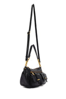 Kadın Siyah Uzun Askılı Omuz Çantası | Derimod Kadın Siyah Uzun Askılı Omuz Çantası | Derimod