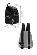 Kadın Siyah Kumaş Sırt Çantası | Derimod Kadın Siyah Kumaş Sırt Çantası | Derimod