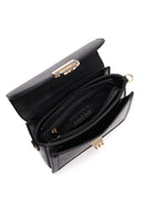 Kadın Siyah Uzun Askılı Çapraz Çanta | Derimod Kadın Siyah Uzun Askılı Çapraz Çanta | Derimod