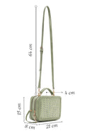 Women's Green Long Strap Crossbody Bag | Derimod Women's Green Long Strap Crossbody Bag | Derimod