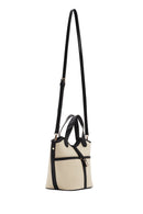 Kadın Bej Uzun Askılı Kumaş Kol Çantası | Derimod Kadın Bej Uzun Askılı Kumaş Kol Çantası | Derimod