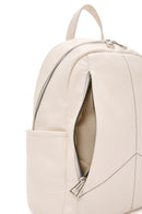 Kadın Krem Casual Sırt Çantası | Derimod Kadın Krem Casual Sırt Çantası | Derimod