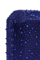 Kadın Mavi Uzun Zincir Askılı Taşlı Portföy Çanta | Derimod Kadın Mavi Uzun Zincir Askılı Taşlı Portföy Çanta | Derimod