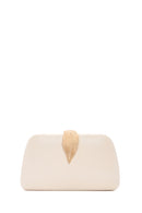 Women's Cream Long Chain Strap Clutch Bag | Derimod Women's Cream Long Chain Strap Clutch Bag | Derimod