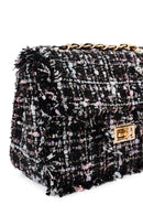 Kadın Siyah Uzun Askılı Aksesuarlı Omuz Çantası | Derimod Kadın Siyah Uzun Askılı Aksesuarlı Omuz Çantası | Derimod