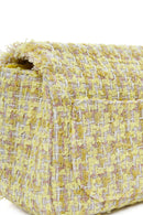 Women's Yellow Long Strap Shoulder Bag with Accessories | Derimod Women's Yellow Long Strap Shoulder Bag with Accessories | Derimod