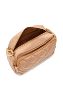 Kadın Bej Uzun Askılı Çapraz Çanta | Derimod Kadın Bej Uzun Askılı Çapraz Çanta | Derimod