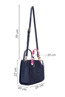 Women's Blue Long Strap Shoulder Bag | Derimod Women's Blue Long Strap Shoulder Bag | Derimod