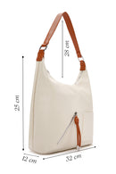 Kadın Bej Casual Omuz Çantası | Derimod Kadın Bej Casual Omuz Çantası | Derimod