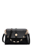 Kadın Siyah Uzun Askılı Çapraz Çanta | Derimod Kadın Siyah Uzun Askılı Çapraz Çanta | Derimod