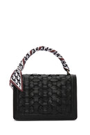 Kadın Siyah Uzun Askılı Çapraz Çanta | Derimod Kadın Siyah Uzun Askılı Çapraz Çanta | Derimod