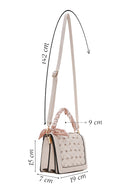 Kadın Bej Uzun Askılı Çapraz Çanta | Derimod Kadın Bej Uzun Askılı Çapraz Çanta | Derimod