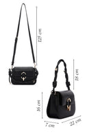 Kadın Siyah Uzun Askılı Omuz Çantası | Derimod Kadın Siyah Uzun Askılı Omuz Çantası | Derimod