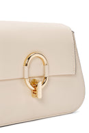 Kadın Krem Uzun Askılı Omuz Çantası | Derimod Kadın Krem Uzun Askılı Omuz Çantası | Derimod