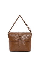 Kadın Taba Uzun Askılı Çapraz Çanta | Derimod Kadın Taba Uzun Askılı Çapraz Çanta | Derimod