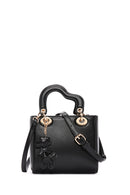 Women's Black Long Strap Shoulder Bag | Derimod Women's Black Long Strap Shoulder Bag | Derimod