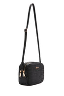 Kadın Siyah Uzun Askılı Çapraz Çanta | Derimod Kadın Siyah Uzun Askılı Çapraz Çanta | Derimod