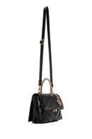 Women's Black Long Strap Quilted Handbag | Derimod Women's Black Long Strap Quilted Handbag | Derimod
