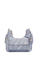 Kadın Mavi Omuz Çantası | Derimod Kadın Mavi Omuz Çantası | Derimod