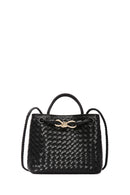 Women's Black Long Strap Shoulder Bag | Derimod Women's Black Long Strap Shoulder Bag | Derimod