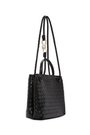 Women's Black Long Strap Shoulder Bag | Derimod Women's Black Long Strap Shoulder Bag | Derimod