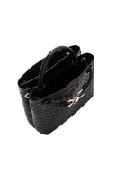 Women's Black Long Strap Shoulder Bag | Derimod Women's Black Long Strap Shoulder Bag | Derimod