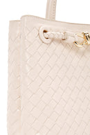 Women's Cream Long Strap Shoulder Bag | Derimod Women's Cream Long Strap Shoulder Bag | Derimod