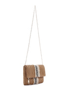 Kadın Kahverengi Uzun Askılı Hasır Portföy Çanta | Derimod Kadın Kahverengi Uzun Askılı Hasır Portföy Çanta | Derimod