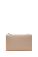 Kadın Bej Uzun Zincir Askılı Portföy Çanta | Derimod Kadın Bej Uzun Zincir Askılı Portföy Çanta | Derimod