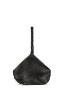 Kadın Siyah Taşlı Kol Çantası | Derimod Kadın Siyah Taşlı Kol Çantası | Derimod