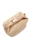 Kadın Bej Uzun Askılı Hasır Kol Çantası | Derimod Kadın Bej Uzun Askılı Hasır Kol Çantası | Derimod