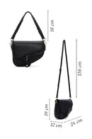 Kadın Siyah Uzun Askılı Omuz Çantası | Derimod Kadın Siyah Uzun Askılı Omuz Çantası | Derimod