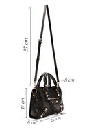 Kadın Siyah Uzun Askılı Kol Çantası | Derimod Kadın Siyah Uzun Askılı Kol Çantası | Derimod