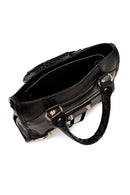 Kadın Siyah Uzun Askılı Kol Çantası | Derimod Kadın Siyah Uzun Askılı Kol Çantası | Derimod