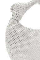 Kadın Beyaz Taşlı Kol Çantası | Derimod Kadın Beyaz Taşlı Kol Çantası | Derimod