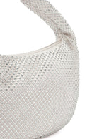 Kadın Beyaz Taşlı Kol Çantası | Derimod Kadın Beyaz Taşlı Kol Çantası | Derimod