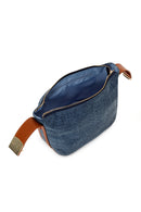 Women's Blue Long Strap Crossbody Bag | Derimod Women's Blue Long Strap Crossbody Bag | Derimod
