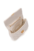 Women's Cream Long Strap Quilted Crossbody Bag | Derimod Women's Cream Long Strap Quilted Crossbody Bag | Derimod