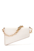 Kadın Krem Zincir Askılı Omuz Çantası | Derimod Kadın Krem Zincir Askılı Omuz Çantası | Derimod