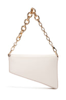 Kadın Krem Zincir Askılı Omuz Çantası | Derimod Kadın Krem Zincir Askılı Omuz Çantası | Derimod