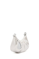 Kadın Beyaz Uzun Askılı Kroko Desenli Omuz Çantası | Derimod Kadın Beyaz Uzun Askılı Kroko Desenli Omuz Çantası | Derimod