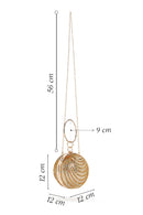 Kadın Altın Uzun Zincir Askılı Taşlı Çapraz Çanta | Derimod Kadın Altın Uzun Zincir Askılı Taşlı Çapraz Çanta | Derimod