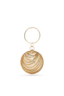 Kadın Altın Uzun Zincir Askılı Taşlı Çapraz Çanta | Derimod Kadın Altın Uzun Zincir Askılı Taşlı Çapraz Çanta | Derimod