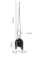 Kadın Siyah Uzun Zincir Askılı Taşlı Çapraz Çanta | Derimod Kadın Siyah Uzun Zincir Askılı Taşlı Çapraz Çanta | Derimod