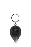 Kadın Siyah Uzun Zincir Askılı Taşlı Çapraz Çanta | Derimod Kadın Siyah Uzun Zincir Askılı Taşlı Çapraz Çanta | Derimod