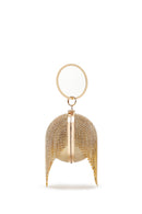 Kadın Altın Uzun Zincir Askılı Taşlı Çapraz Çanta | Derimod Kadın Altın Uzun Zincir Askılı Taşlı Çapraz Çanta | Derimod